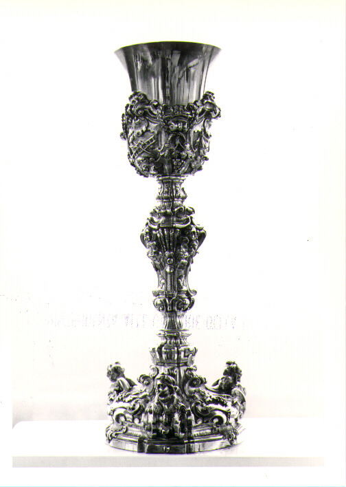 calice - bottega napoletana (seconda metà sec. XVIII, sec. XVIII)