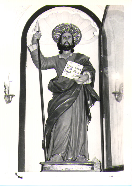 San Tommaso apostolo (scultura) - bottega napoletana (seconda metà sec. XIX)