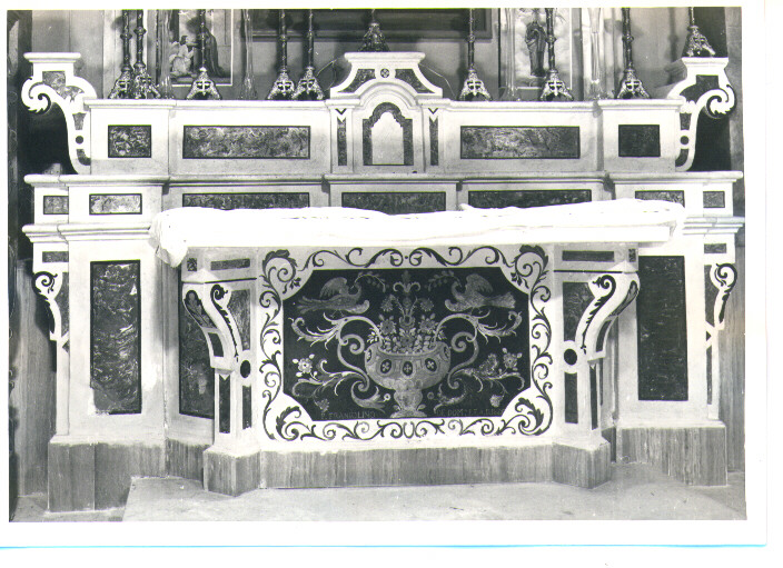 altare - bottega Italia meridionale (sec. XIX)
