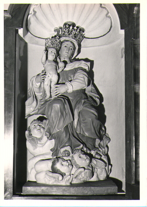 Madonna con Bambino (statua) - bottega Italia meridionale (secc. XVIII/ XIX)