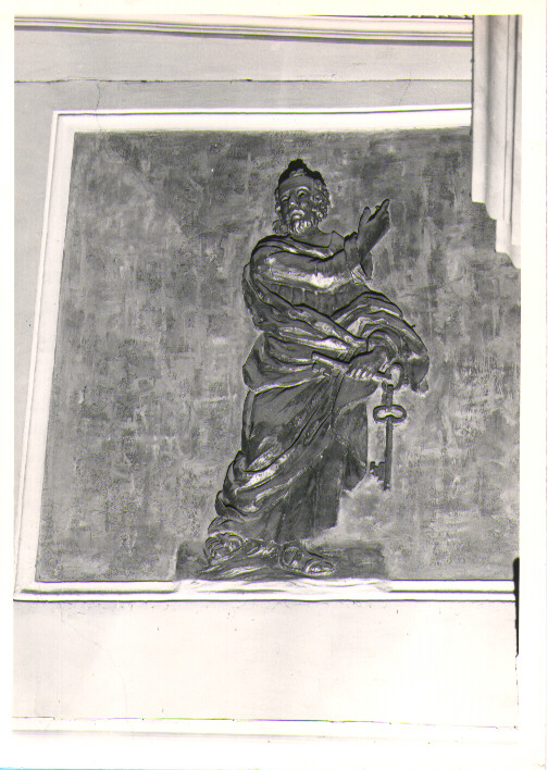 San Pietro (rilievo, elemento d'insieme) - bottega Italia meridionale (sec. XVIII)