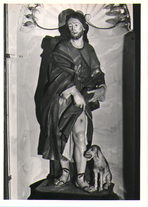 San Rocco (statua) - bottega Italia meridionale (sec. XVIII)