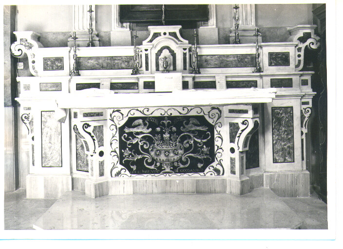 altare - bottega Italia meridionale (sec. XIX)