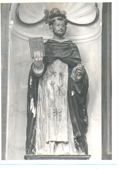 San Domenico (statua) - bottega Italia meridionale (sec. XVIII)