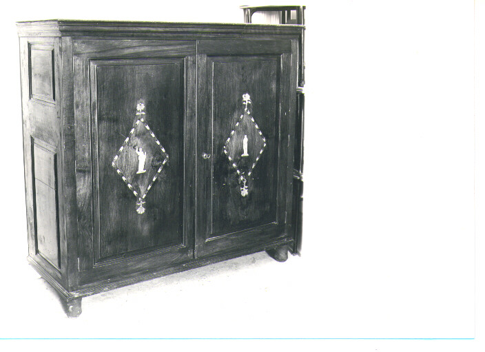 stipo, serie - bottega campana (fine/inizio secc. XVIII/ XIX)