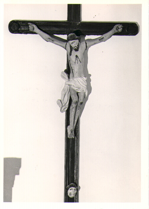 Cristo crocifisso (scultura) - bottega Italia meridionale (sec. XVIII)