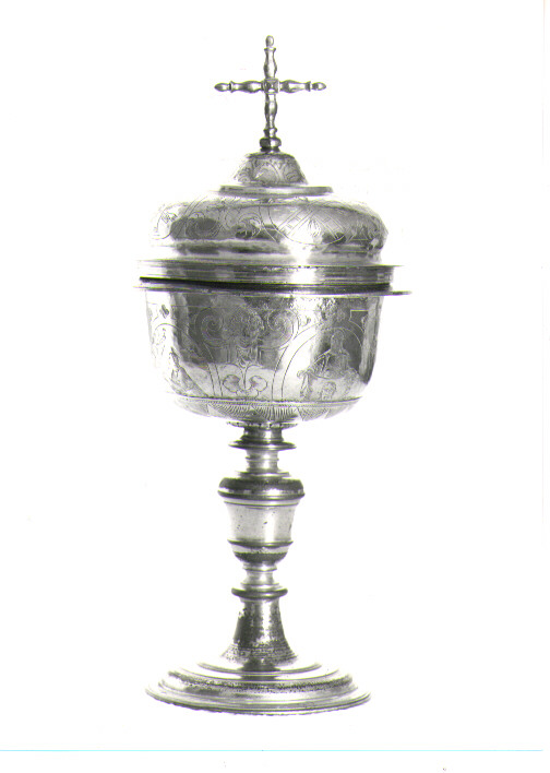 pisside - bottega napoletana (metà sec. XVII)