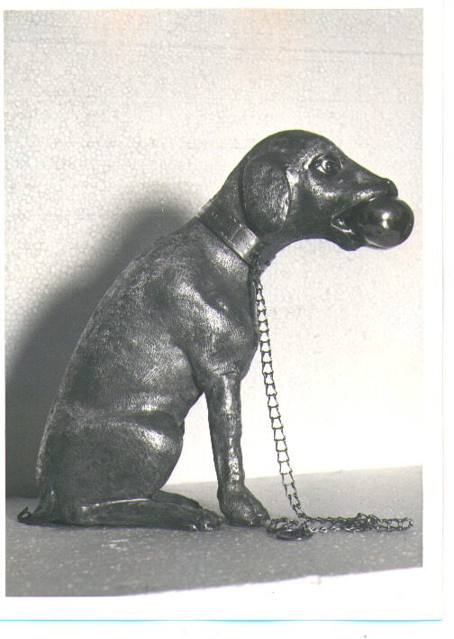 attributo iconografico di immagine sacra - bottega napoletana (seconda metà sec. XIX)