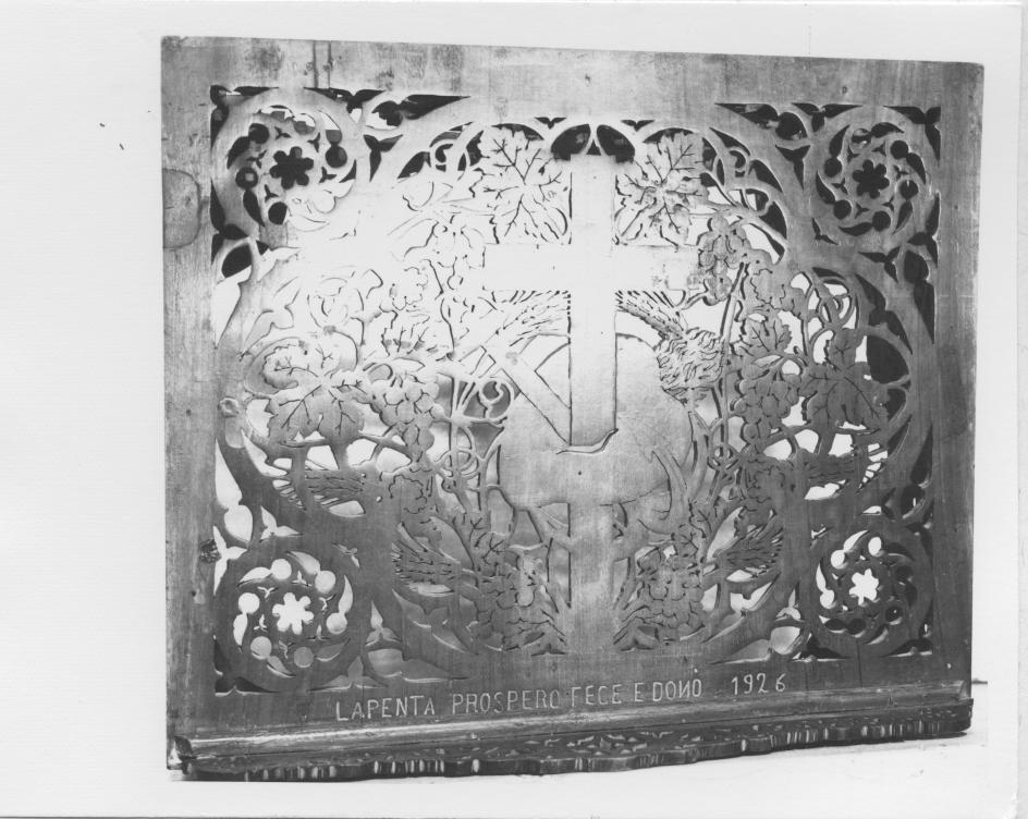 leggio d'altare di Lapenta Prospero (sec. XX)