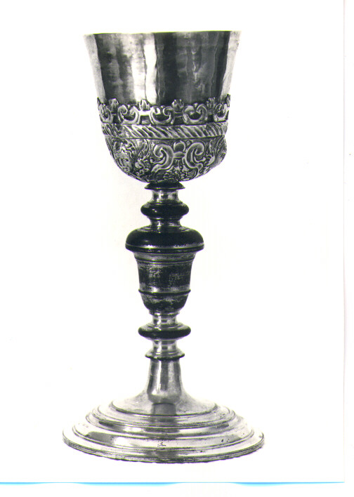 calice - bottega napoletana (fine sec. XVII)