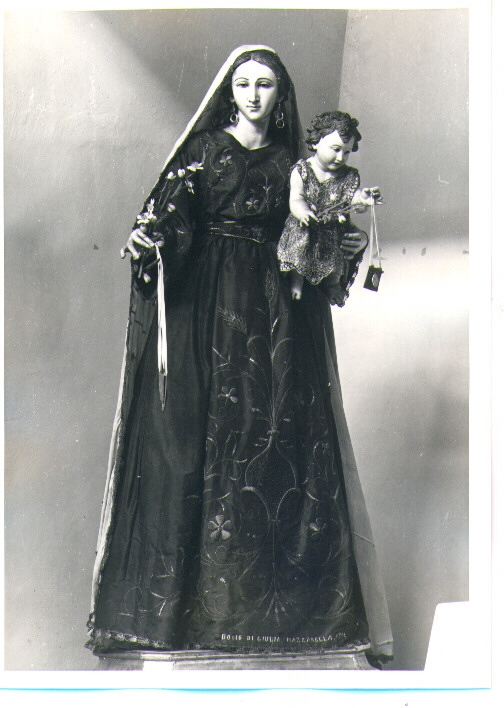 veste da statua, elemento d'insieme - manifattura Italia meridionale (sec. XX)