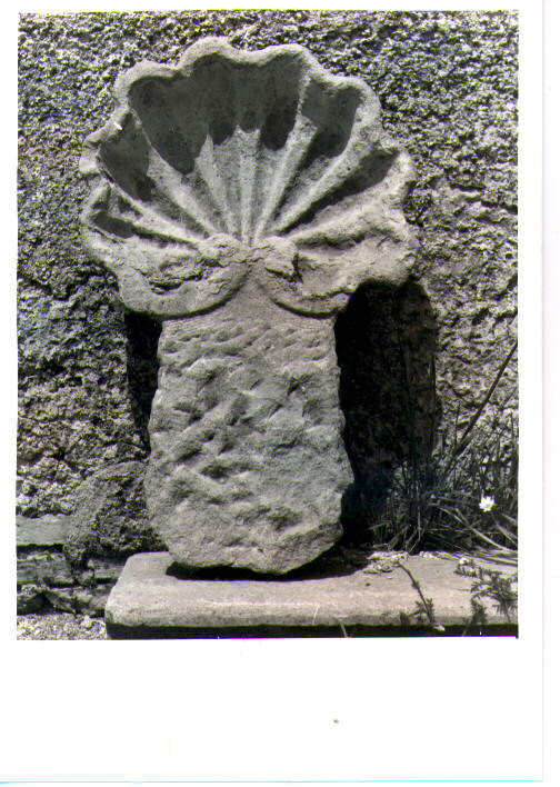 acquasantiera - bottega Italia meridionale (sec. XVIII)