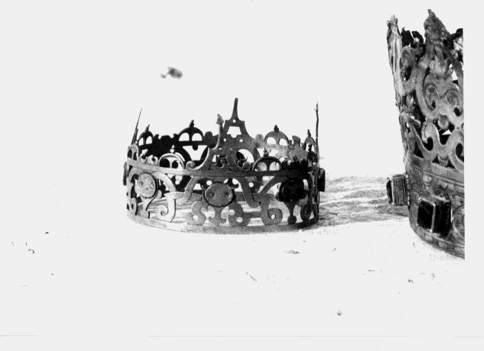 corona da statua - bottega Italia meridionale (sec. XVIII)