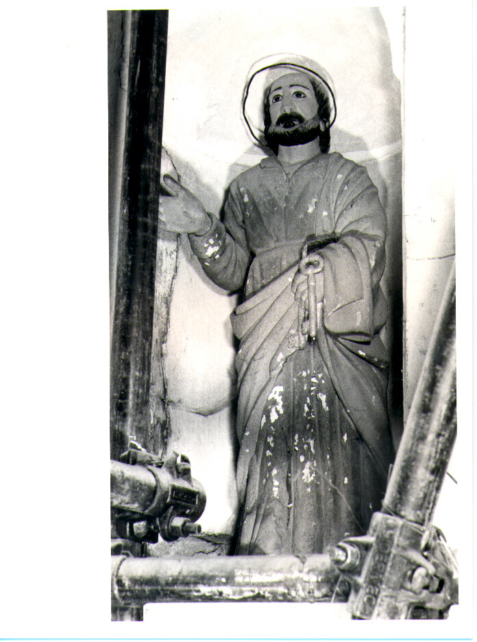 San Pietro (statua) - bottega lucana (sec. XVIII)