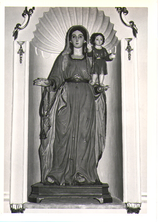 Madonna con Bambino (statua) - bottega Italia meridionale (sec. XIX)