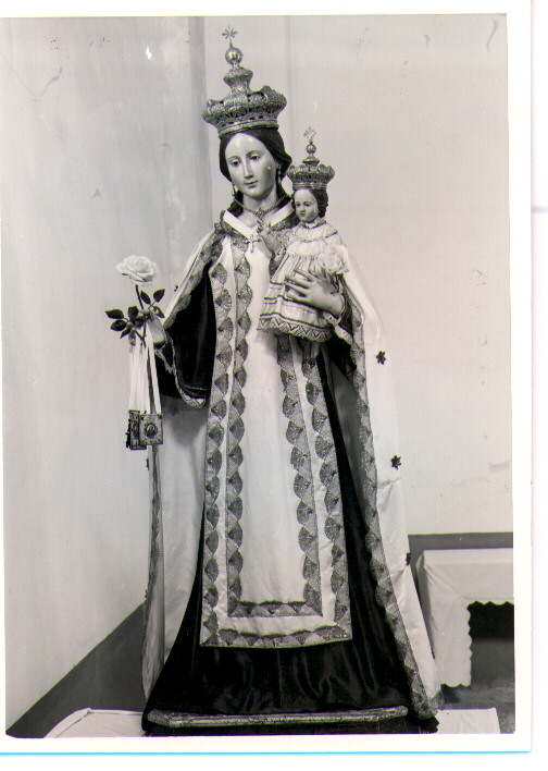 Madonna del Carmelo (manichino) - bottega lucana (fine sec. XIX)
