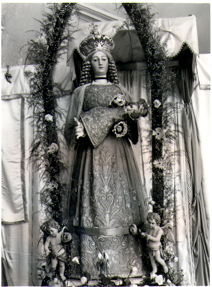 Madonna con Bambino (manichino) - bottega pugliese (fine sec. XVIII)