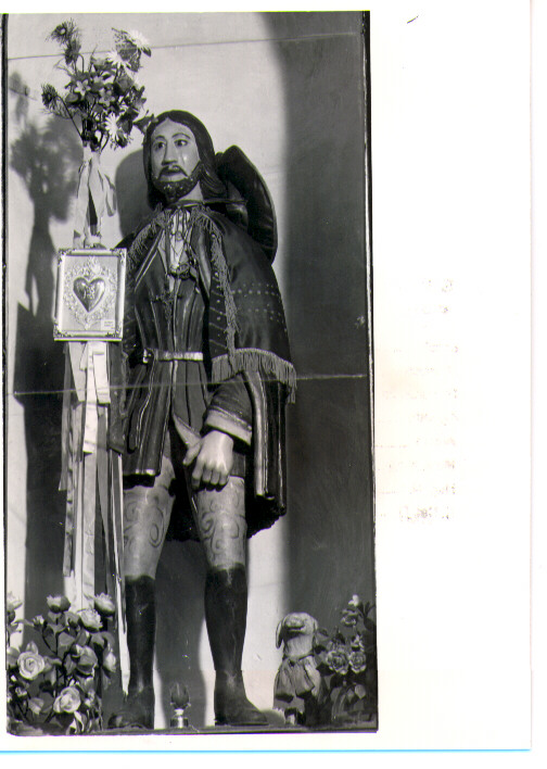 San Rocco (statua) - bottega lucana (inizio sec. XVII)