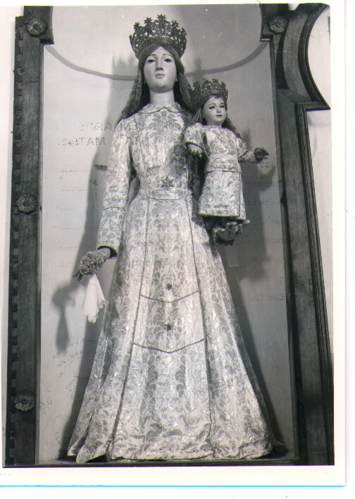 Madonna con Bambino (statua) - bottega napoletana (fine sec. XVIII)