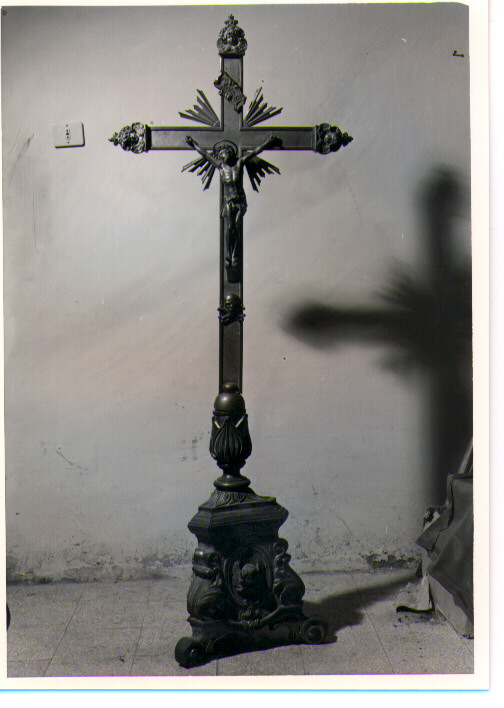 croce d'altare - bottega napoletana (seconda metà sec. XIX)