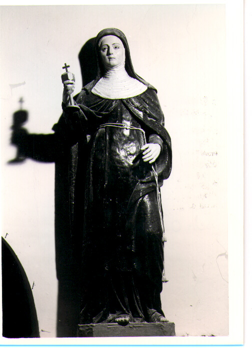 Santa Chiara (statua) - bottega lucana (seconda metà sec. XVII)