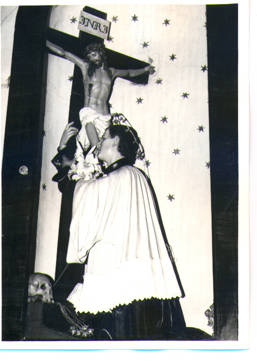 San Luigi Gonzaga (gruppo scultoreo) - bottega leccese (sec. XX)