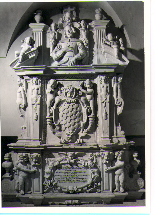 monumento funebre - a tempietto - bottega pugliese (sec. XVII)