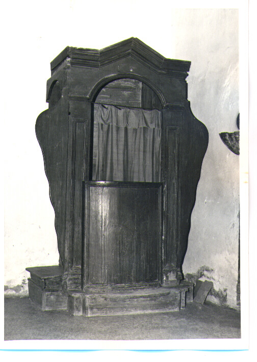 confessionale - bottega lucana (prima metà sec. XIX)