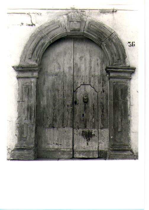 portale - bottega Italia meridionale (sec. XVIII)