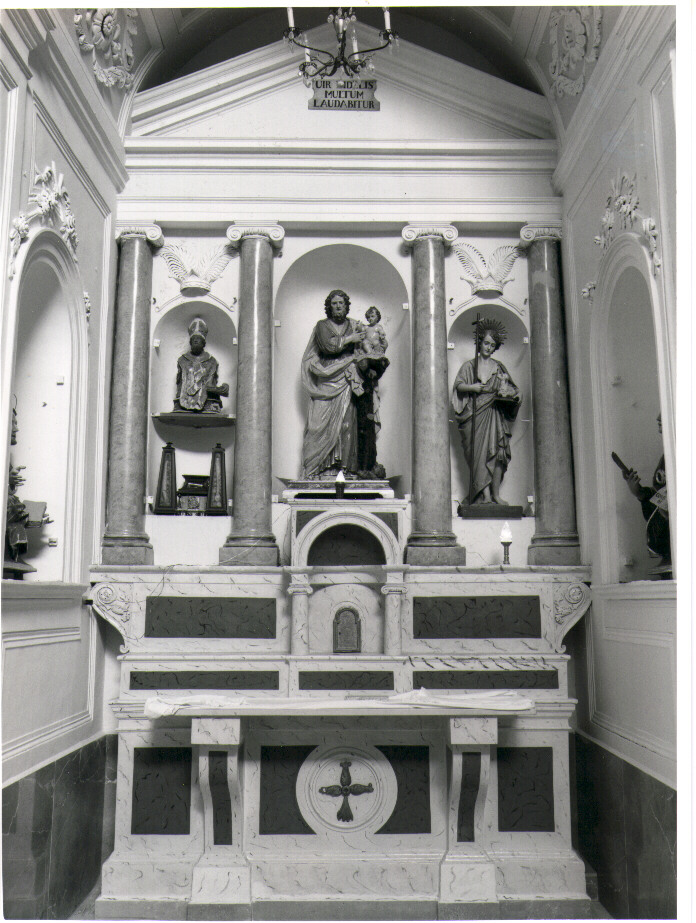 altare - bottega Italia meridionale (seconda metà sec. XIX)