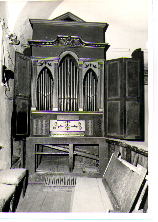 cassa d'organo - bottega Italia meridionale (prima metà sec. XIX)