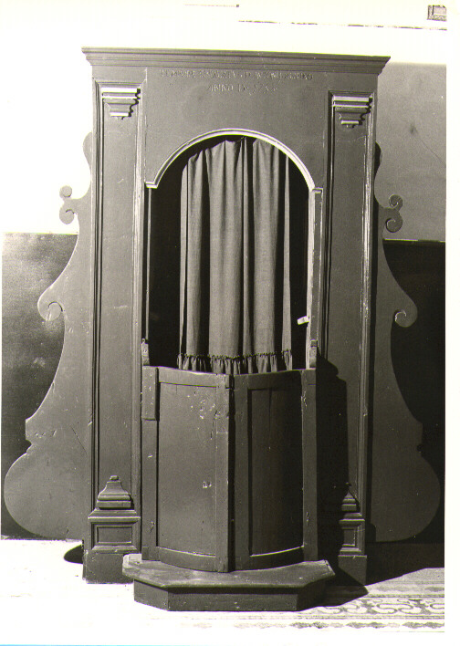 confessionale - bottega lucana (sec. XVIII)