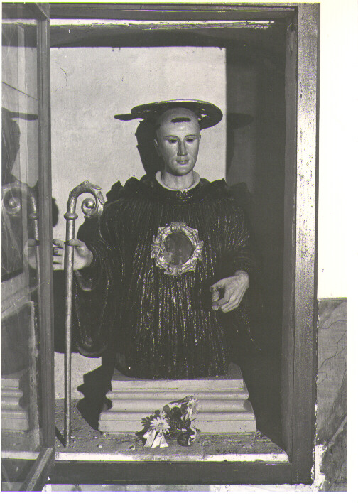 San Mauro (reliquiario - a statua) - bottega napoletana (sec. XVII)