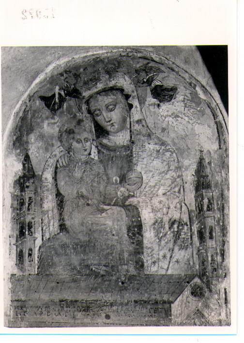 Madonna con Bambino (dipinto) di Todisco Giovanni (sec. XVI)