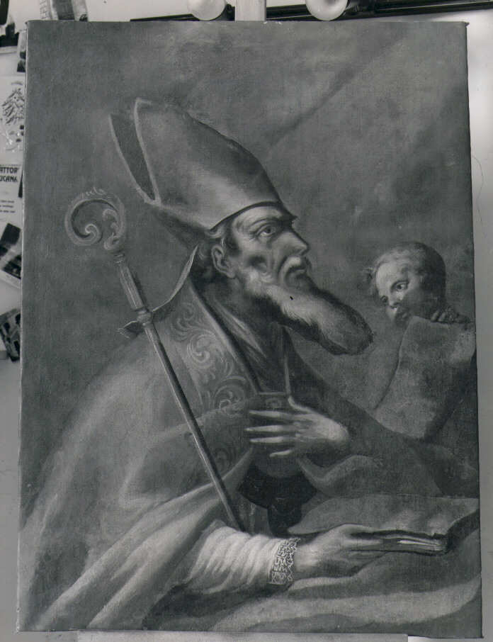 Sant'Agostino (dipinto) di Gliri Nicola (seconda metà sec. XVII)