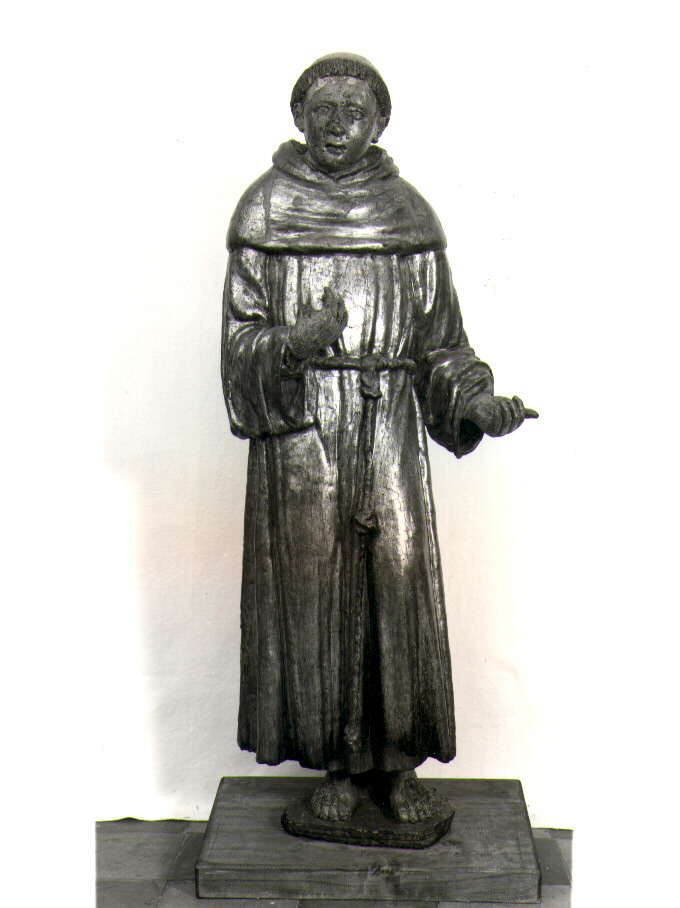 Sant'Antonio da Padova (statua) - bottega Italia meridionale (fine/inizio secc. XV/ XVI)
