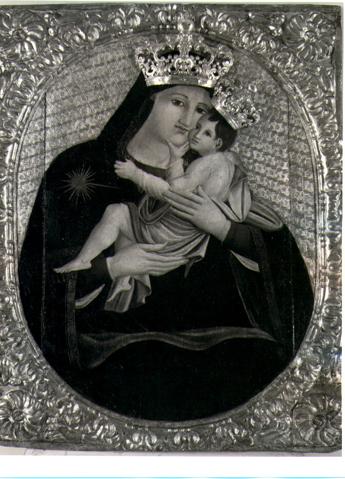 Madonna delle Grazie, Madonna con Bambino (dipinto) - ambito Italia meridionale (sec. XVI)