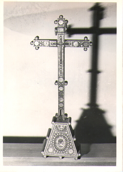 croce d'altare - bottega napoletana (sec. XVII)