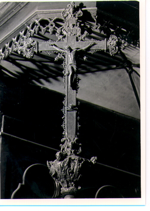 croce processionale - bottega napoletana (sec. XVIII)