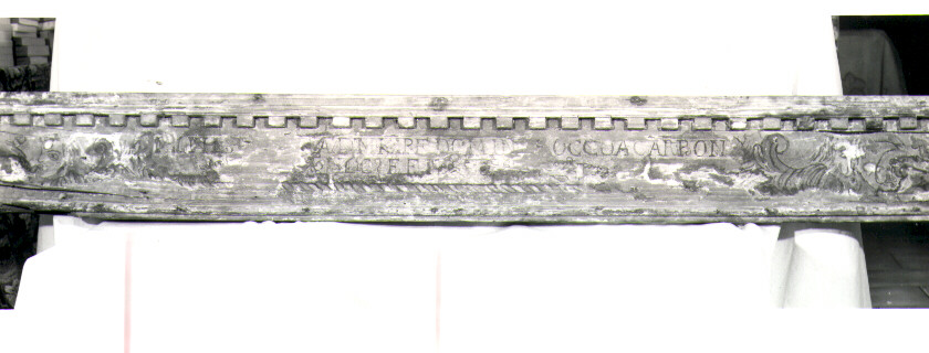 soffitto, frammento - bottega lucana (sec. XVII)