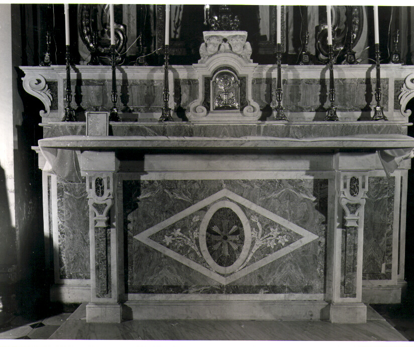 altare - bottega Italia meridionale (seconda metà sec. XIX)