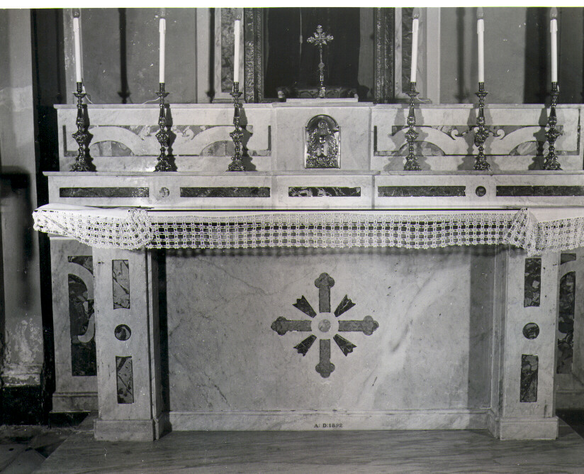 altare - bottega Italia meridionale (sec. XIX)