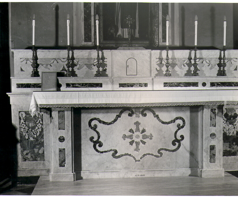 altare - bottega Italia meridionale (sec. XIX)