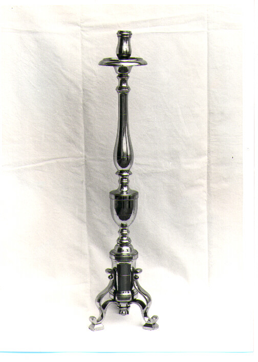 candeliere, serie - bottega napoletana (seconda metà sec. XIX)