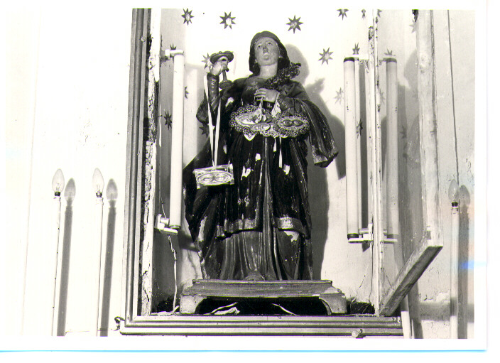 Santa Lucia (statua) - bottega Italia meridionale (metà sec. XIX)