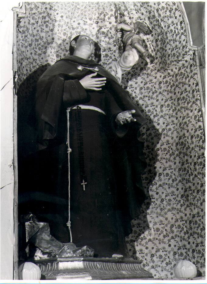 San Pasquale Baylon (statua) - bottega napoletana (seconda metà sec. XIX)