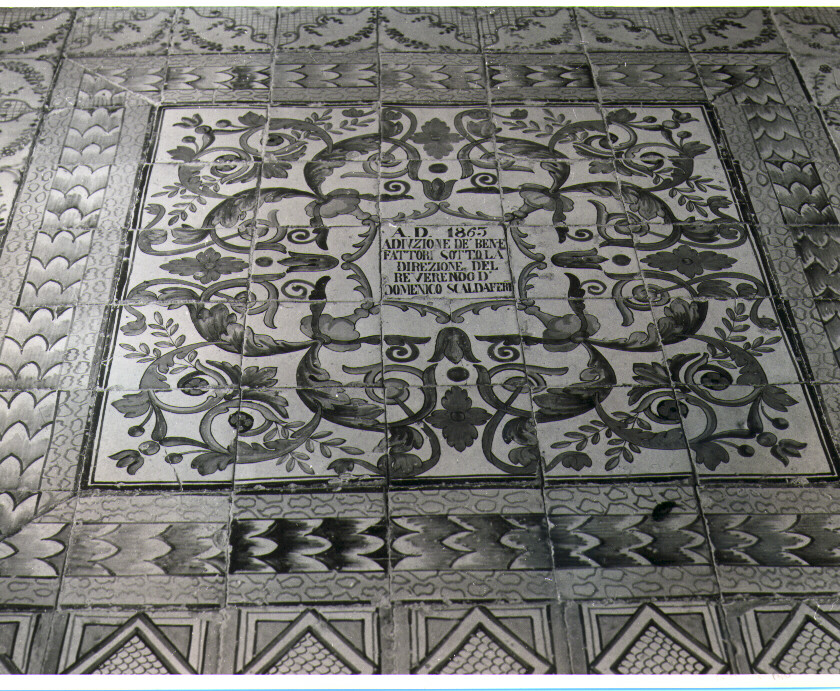 pavimento - bottega campana (sec. XIX)