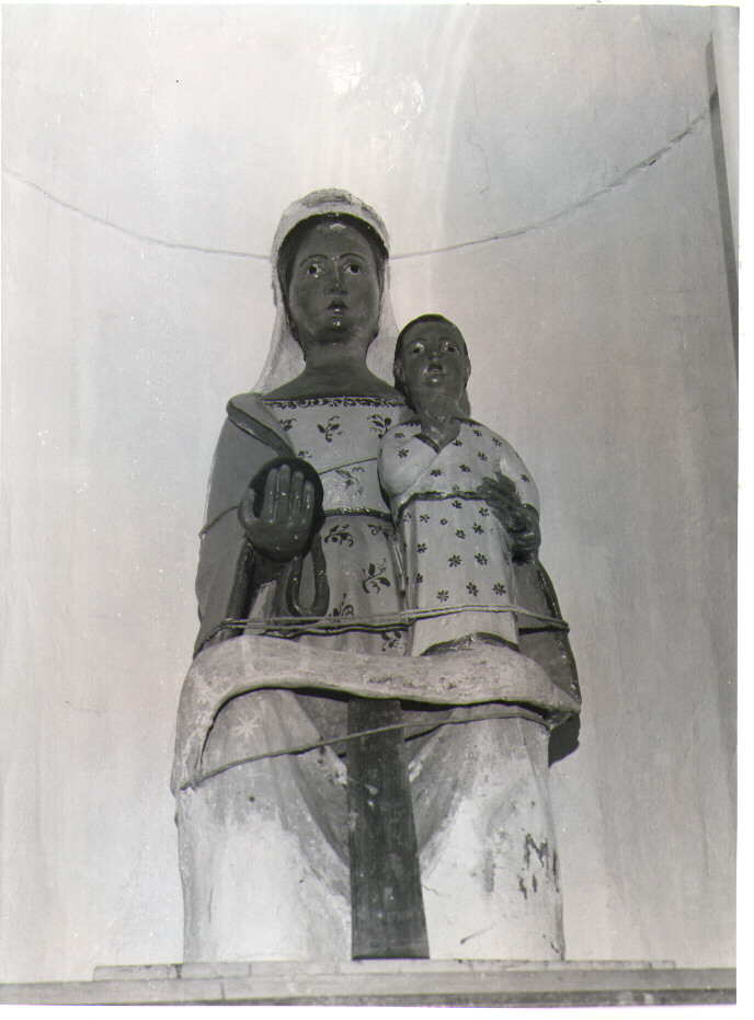 Madonna con Bambino (scultura) - bottega Italia meridionale (sec. XIV)