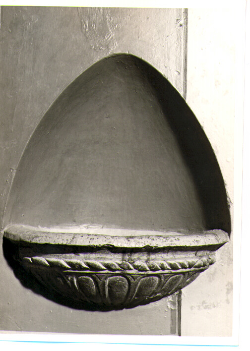 acquasantiera - bottega Italia meridionale (sec. XIX)