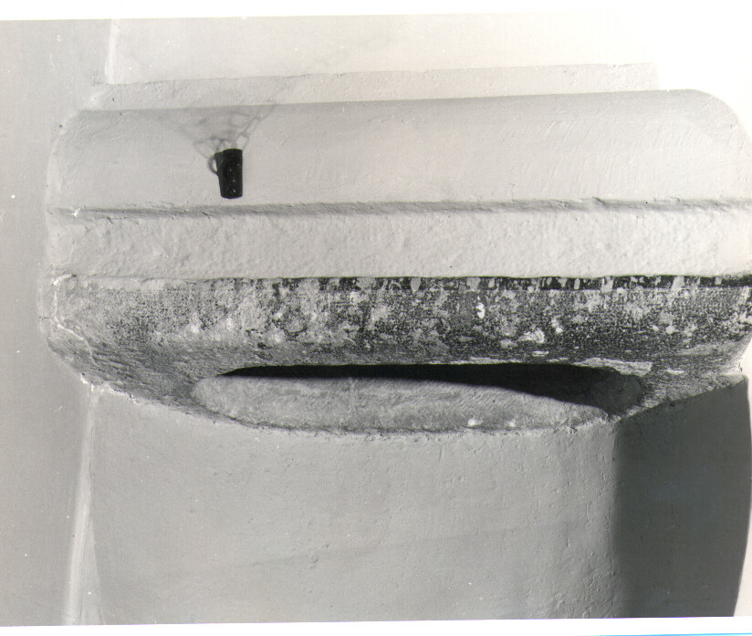 acquasantiera - bottega Italia meridionale (sec. XVIII)